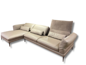 Paride - Divano 3 posti con chaise longue